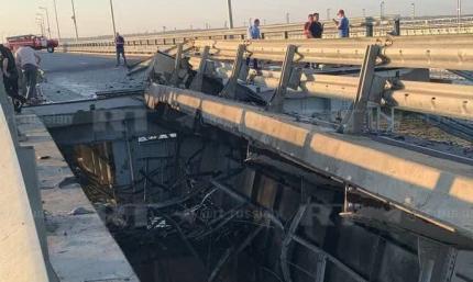 В ОК Південь заявили, що події на Кримському мосту можуть бути провокацією. У джерел ЗМІ в СБУ – інша інформація