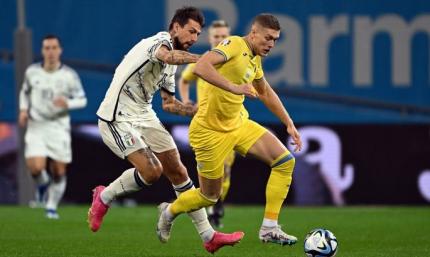 Отбор на Евро-2024. Украина - Италия 0:0. Не хватило всего понемногу