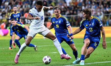 Франция – Украина: Прогноз букмекеров, кто является фаворитом матча квалификации в ЧМ?