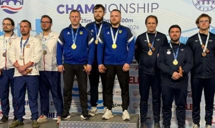 Коростильов, Городинець та Пастернак здобули командне золото чемпіонату Європи
