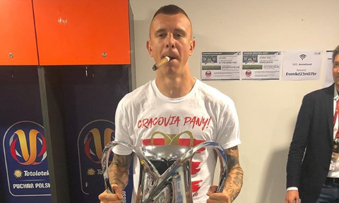 Украинский защитник Дитятьев выиграл Кубок Польши в составе Краковии