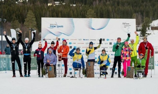 Лыжные гонки. Паралимпийская сборная Украины завоевала золото чемпионата мира