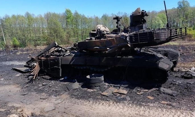 В зоне ответственности ООС украинские защитники за сутки подбили восемь российских танков