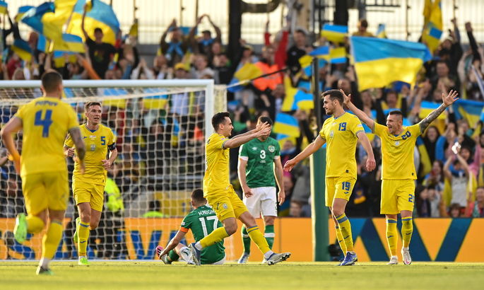 Ирландия - Украина 0:1. Резервом удержали победу