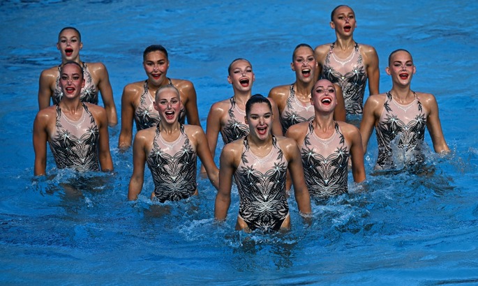 Украинская сборная по артистическому плаванию завоевала золото на ЧМ