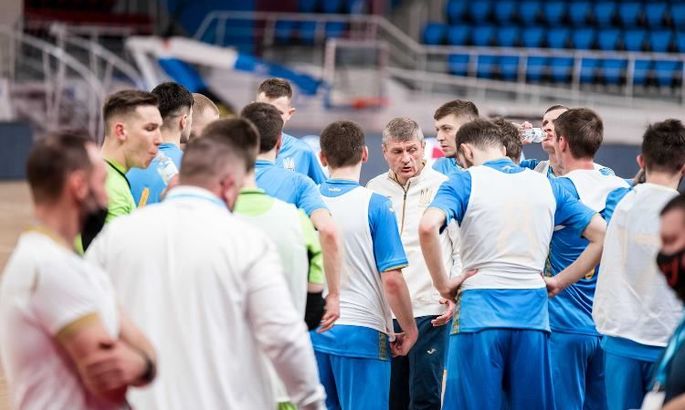 Косенко назвал состав сборной Украины по футзалу на два ближайших матча отбора ЧМ-2024