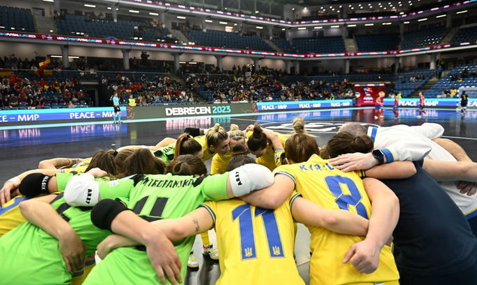 В первые в истории. Женская сборная Украины по футзалу стала вице-чемпионом Европы