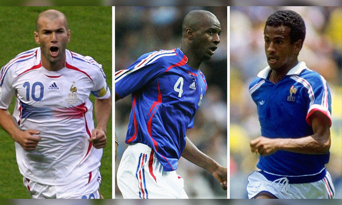 Сьогодні День народження відзначають одразу три великих французьких футболісти: Зідан, Вієйра і Тігана