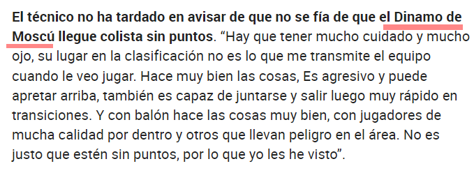 Іспанські ЗМІ знову налажали - видання переплутало київське та московське Динамо - изображение 2