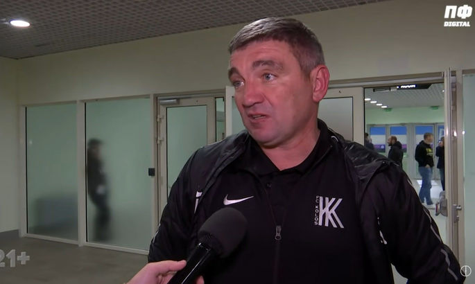 "Я могу сейчас много наговорить": Костышин – о своей желтой карточке в поединке с Александрией