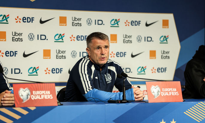 Ребров после матча против Франции (0:4): Все понимали, что сегодняшняя игра не много решает