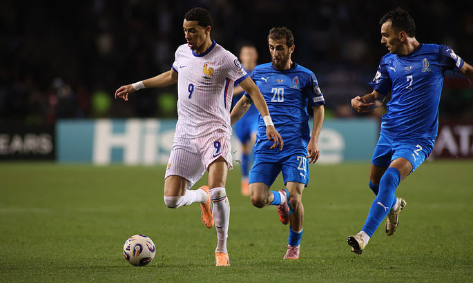 Отбор на ЧМ-2026. Азербайджан ничего не сумел противопоставить второму составу Франции