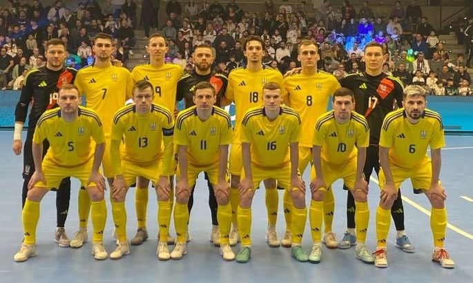 Підготовка до Євро-2026. Збірна України з футзалу переграла Словенію