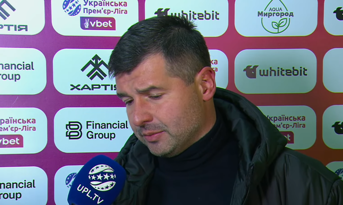 Тренер Металіста 1925 розповів про реакцію команди на поразку від Чернігова у Кубку України