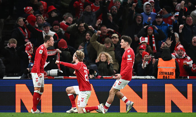 Статистика матча на табло